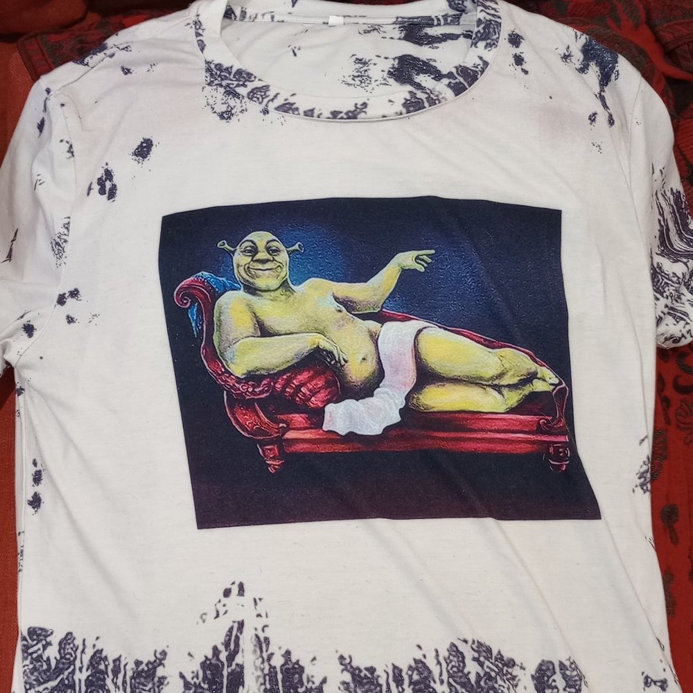 Shrek Portrait T-shirt Rare